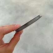 Лента атласная "Серебристая - 6176" шир-6 мм