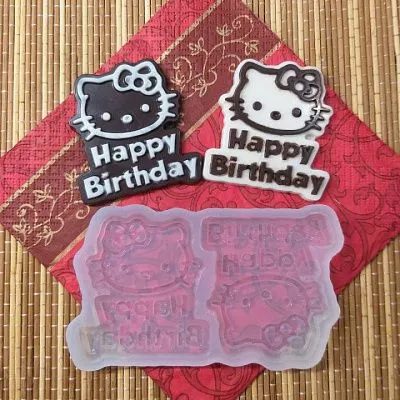 Силиконовая форма "Happy Birthday", №259