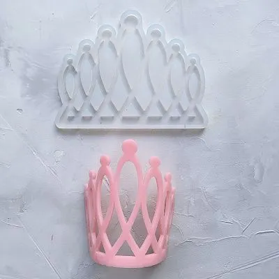 Форма силиконовая для шоколада "Диадема №165" 20х15 см