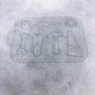 Форма для шоколада Инструменты 7 шт (Пластик)