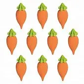 Сахарные фигурки Морковка, 50 гр