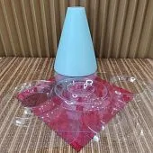 Силиконовая форма молд №1013 Елочка Пирамида, 18 см