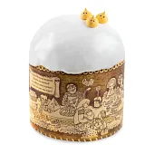 Формы для кулича "Лубяная" диаметр дна 70х60 мм, 10 шт