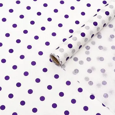 Бумага силиконизированная Горох 0,38х5 м