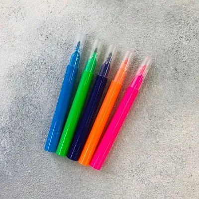 Набор пищевых фломастеров Альтер Неон, 5 цветов