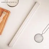 Скалка кондитерская 50х3,5 см пластик