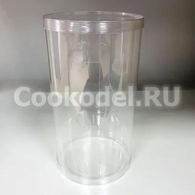 Тубус пластиковый, САМОСБОРНЫЙ d 15 см, h 22 см
