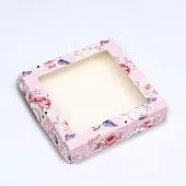 Коробка складная "Необыкновенная", 20х20х4 см