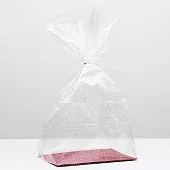 Пакет "Подарочный"с рисунком, с жестким дном, микс, 28х40х70 см