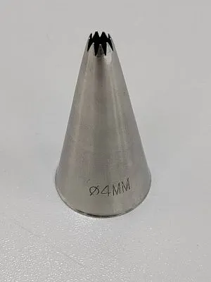 Насадка Кондитерская Французская трубочка D 4мм малая