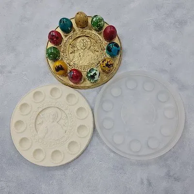 Силиконовая форма "Пасхальный поднос", №547