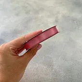 Лента атласная "Нежно-розовая 6053", шир-12 мм