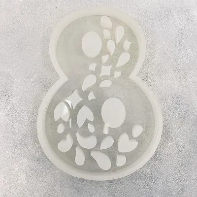 Форма силиконовая  Восьмерка №80