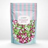 Воздушный рис Альтер + сахарная посыпка в шоколадной глазури Новый год №1045, 100 гр (2)