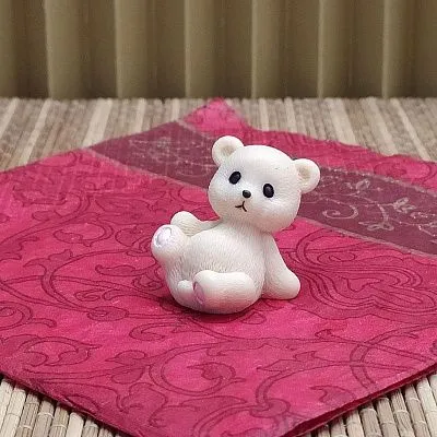 Силиконовая форма молд №1801 "Мишка-мини" №3