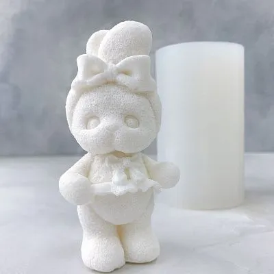 Силиконовая форма молд 3D Зайчик 7 №253