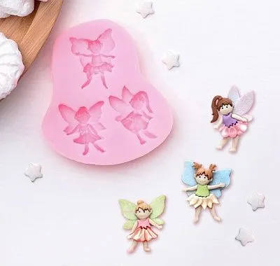 Силиконовая форма молд Феи 7,5х7 см