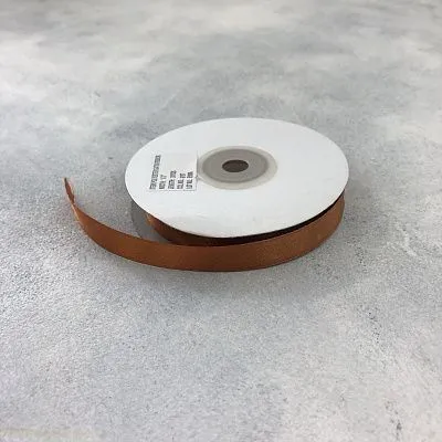 Лента атласная Какао 6197 шир 12 мм