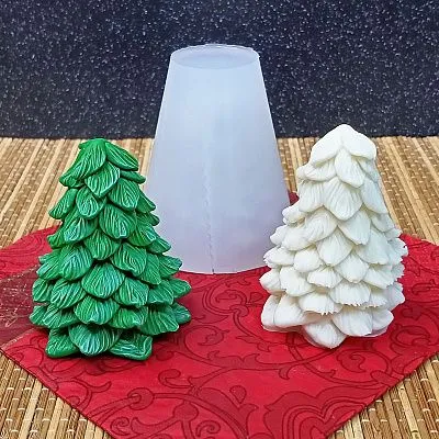 Силиконовая форма молд 3D Елочка №842