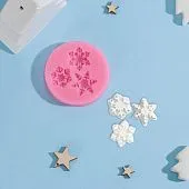 Силиконовая форма молд Метелица, 5,5х5,5 см