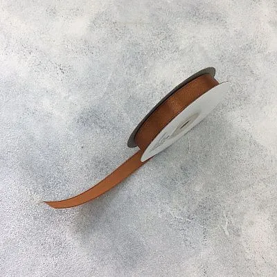 Лента атласная Какао 6197 шир 12 мм