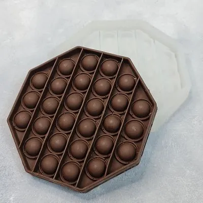 Силиконовая форма №778 Поп Ит восьмигранник