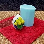 Силиконовая форма молд №1257 Пасхальное яйцо №4