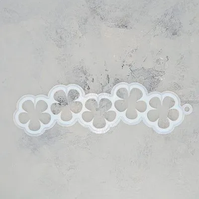 Силиконовая форма для леденцов Цветок №374 6 см