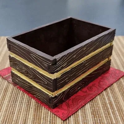 Силиконовая форма "Ящик для цветов" №542