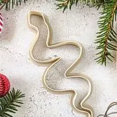 Форма "Змея ползет", 11 см