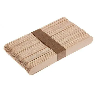 Палочки деревянные для мороженого, 15х1,9 см, 50 шт