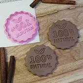S Штамп + вырубка "100%" (7 см)