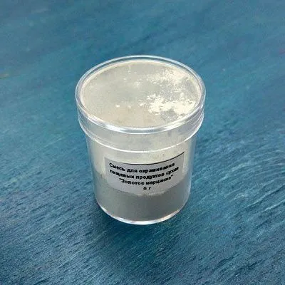 Сухой блестящий краситель Золотое мерцание, 5 гр