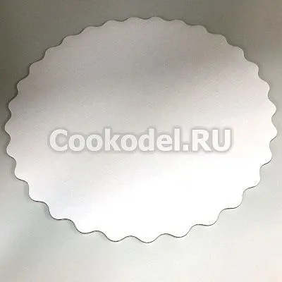 Подложка усиленная Двусторонняя Белая 32 см