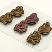 Форма для шоколада "Розовые очки" (пластик)