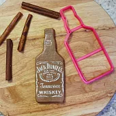 Трафарет и форма "Бутылка виски Jack Daniels", 12,5 см
