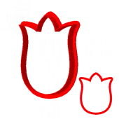 S Форма  Тюльпан №4 10 см