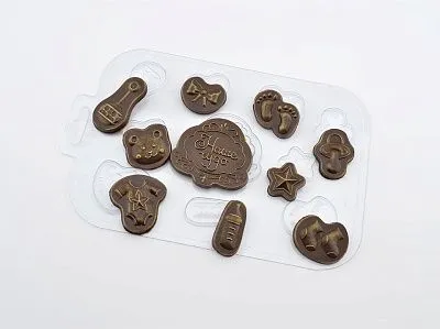 Форма для шоколада "Наше Чудо", (пластик)