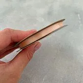 Лента атласная "Персиковая-6029" шир-6 мм