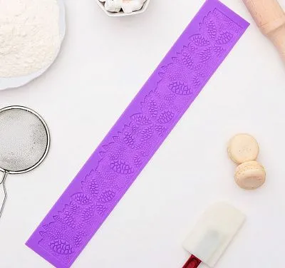 Коврик для айсинга "Листва" 39,86×0,3 см