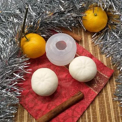 Силиконовая форма молд Мандарин №236