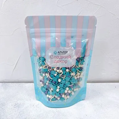 Посыпка Альтер сладкий декор Морозное утро, 50 гр