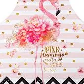 Фартук "Этель" Розовый Фламинго 60х65 см