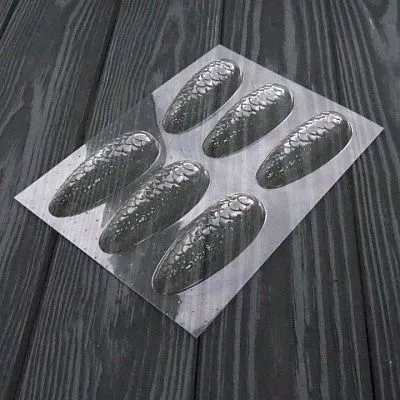 Форма для шоколада "ШИШКИ", (пластик), 6 шт