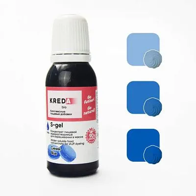 Краситель гелевый Kreda Синий №31, 20 гр