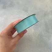 Лента атласная "Нежно-голубая-6142" шир-24 мм