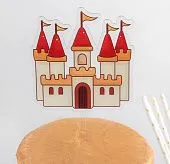 Топпер "Сказочный замок", 16,5х11,5 см