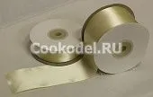 Лента атласная   Молочная 6004 шир-3 мм (100 м)
