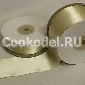 Лента атласная   Молочная 6004 шир-3 мм (100 м)