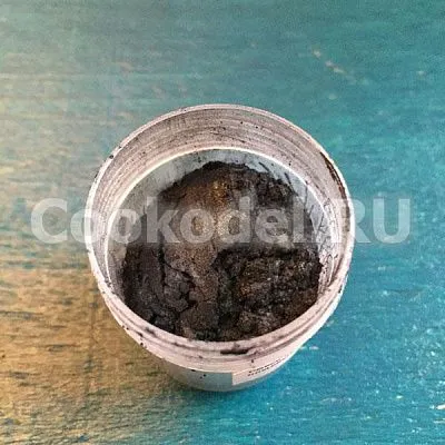 Сухой блестящий краситель Черный 5 гр